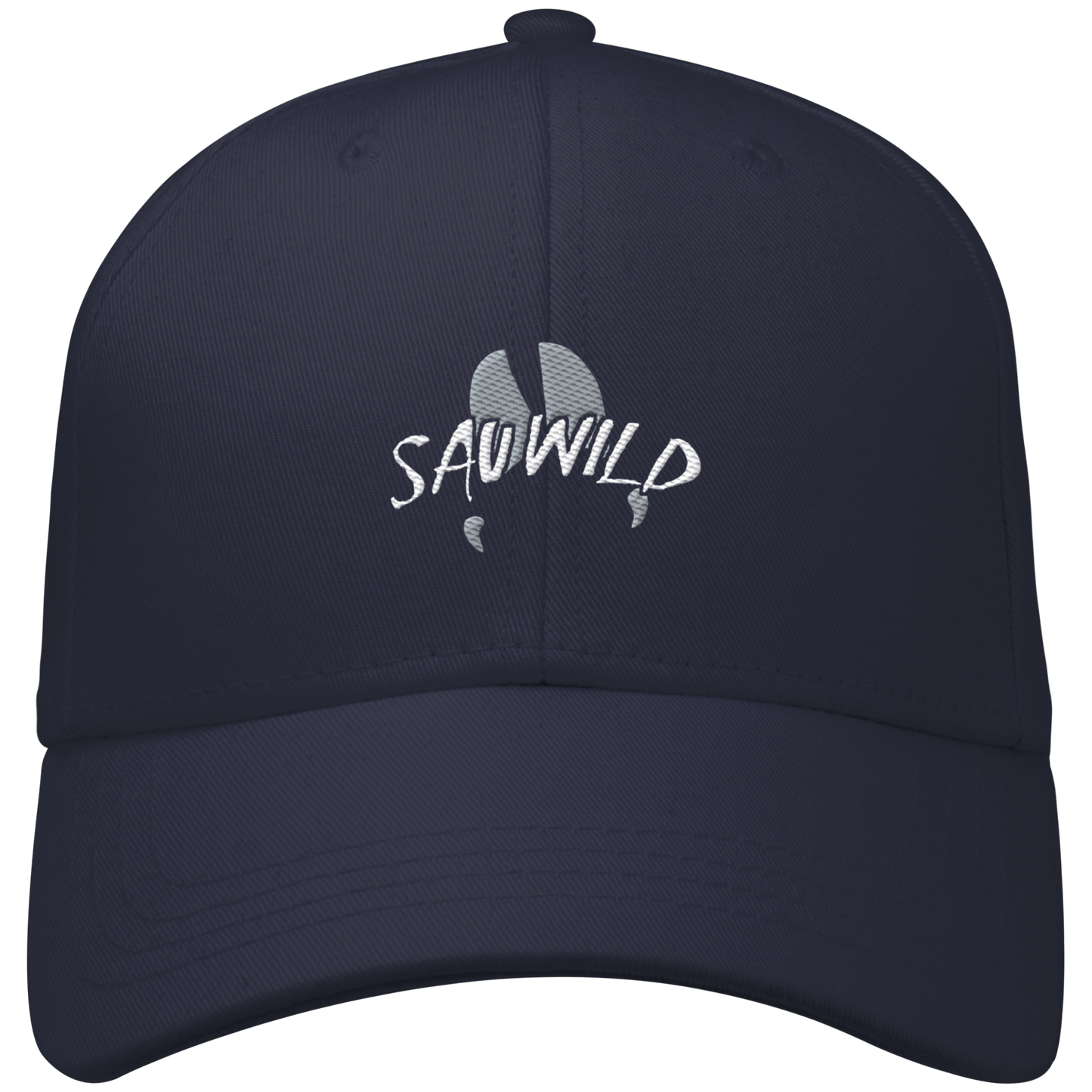 Sauwild Wildschwein mit Trittsiegel - Organic Baseball Cap