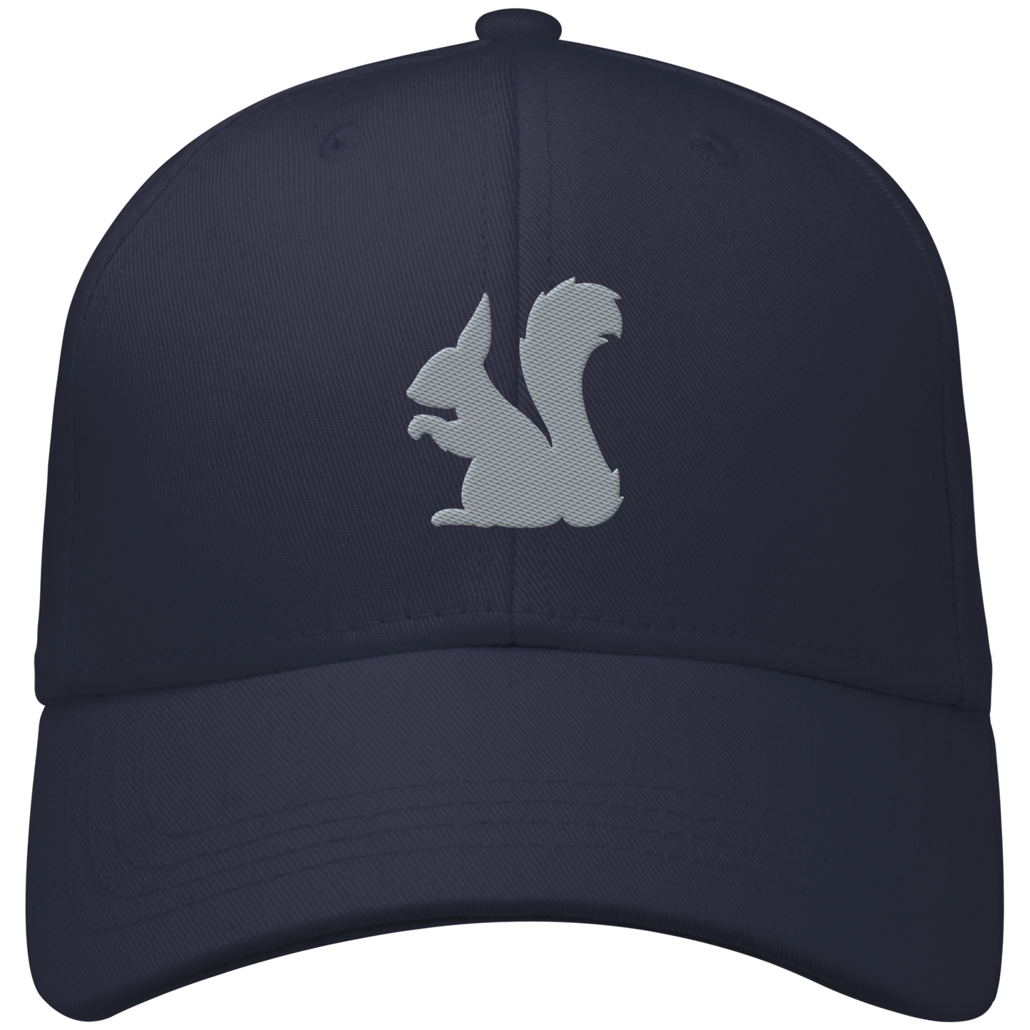 Eichhörnchen Silhouette - Organic Baseball Cap