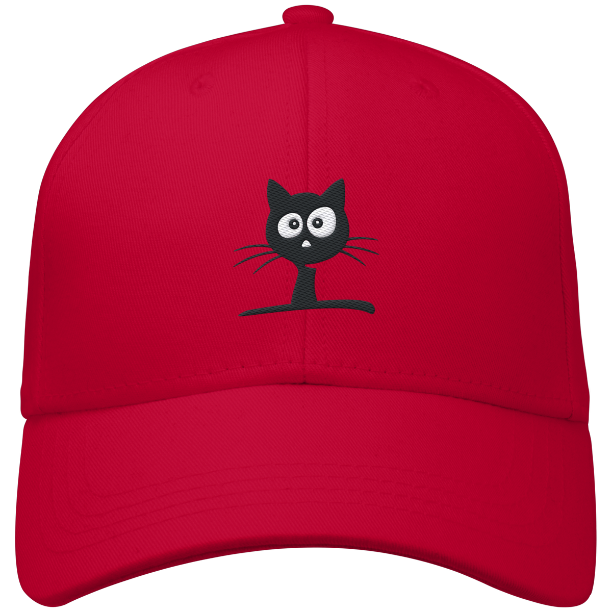 Kleine schwarze Katze - Organic Baseball Cap