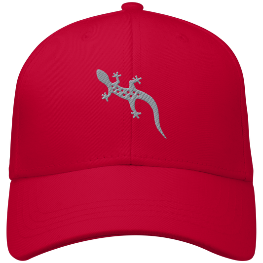 Gecko Salamander Silhouette - Organic Baseball Cap