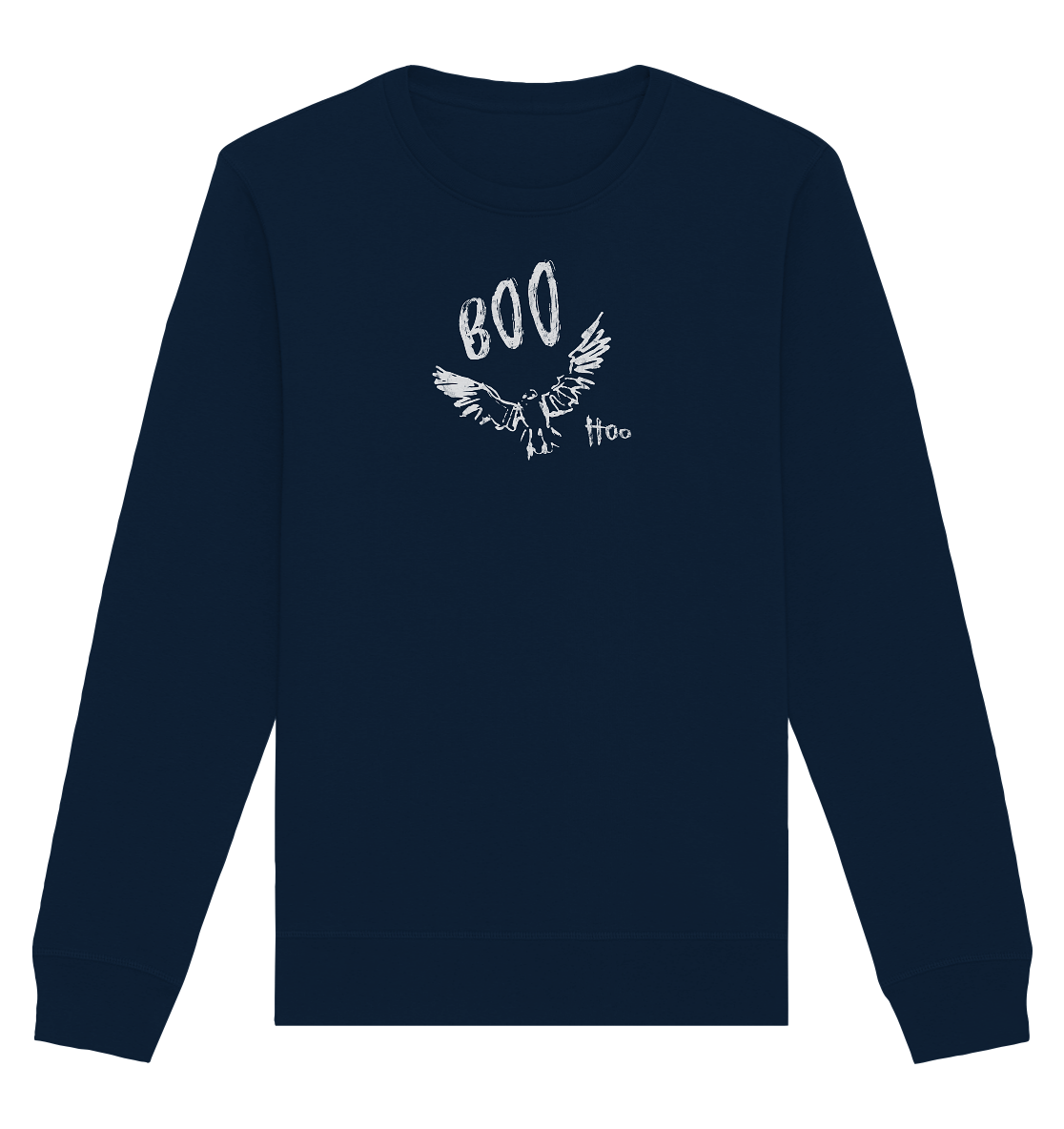 Boo Hoo! Fliegende Eule  - Organic Basic Unisex Sweatshirt