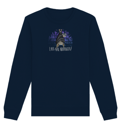 Lass mal abhängen Fledermaus - Organic Basic Unisex Sweatshirt