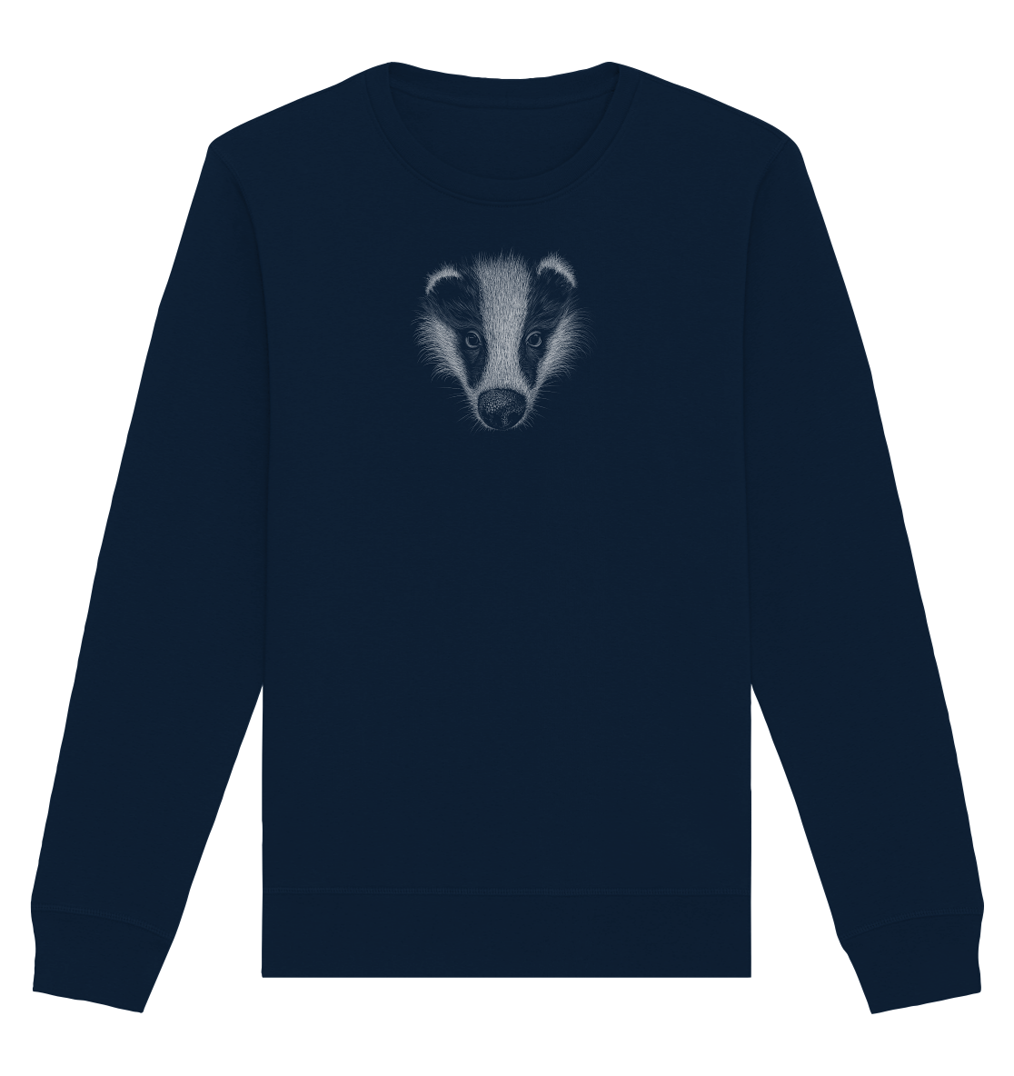 Kritzel-Kunst Dachs Illustration - Organic Basic Unisex Sweatshirt