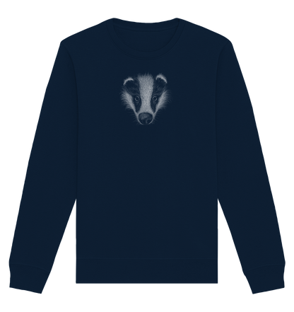 Kritzel-Kunst Dachs Illustration - Organic Basic Unisex Sweatshirt