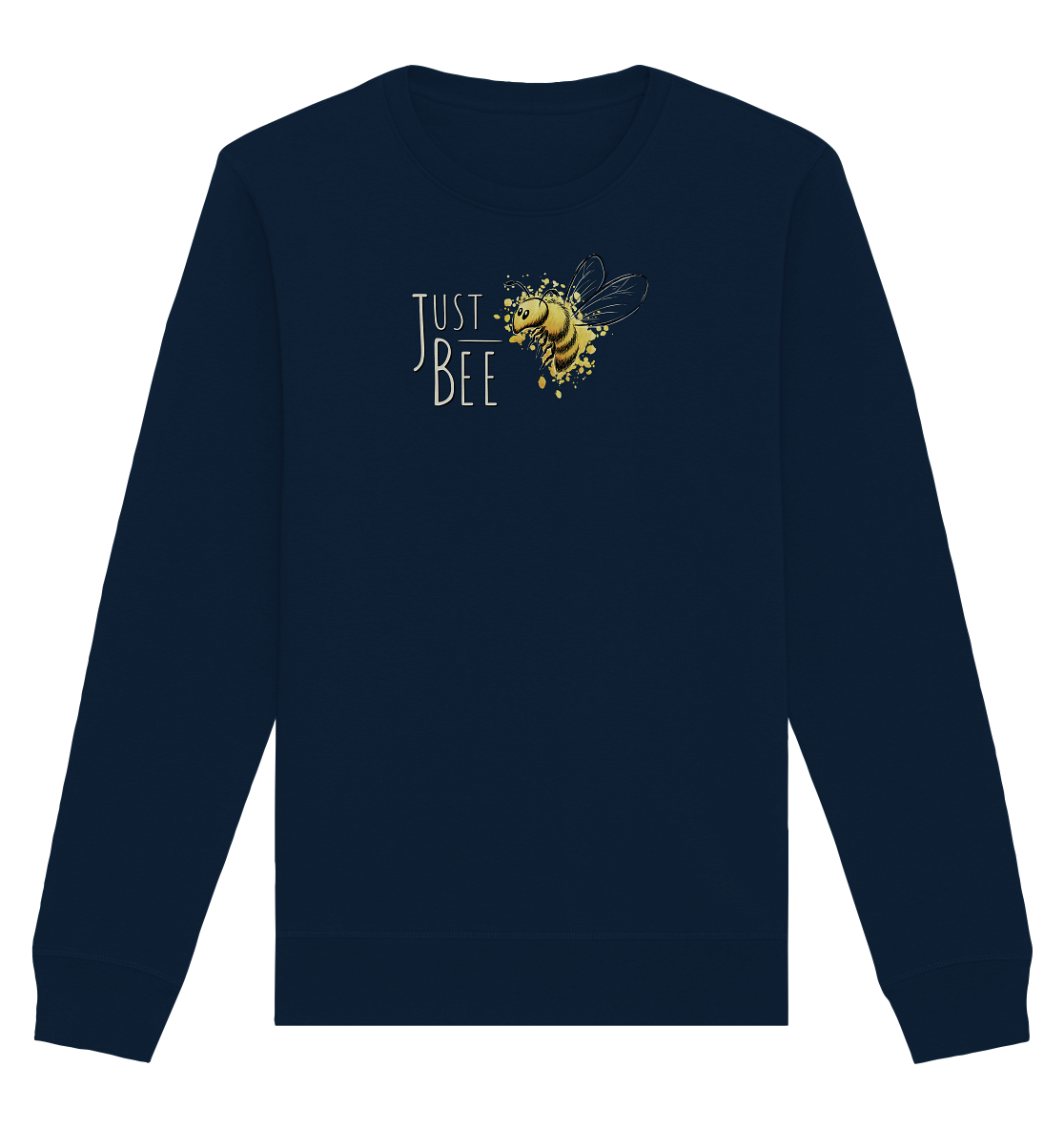 Just Bee, kleine Honig-Biene - Organic Basic Unisex Sweatshirt