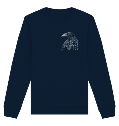 Rabenmutter schwarze Krähe Rabe - Organic Basic Unisex Sweatshirt