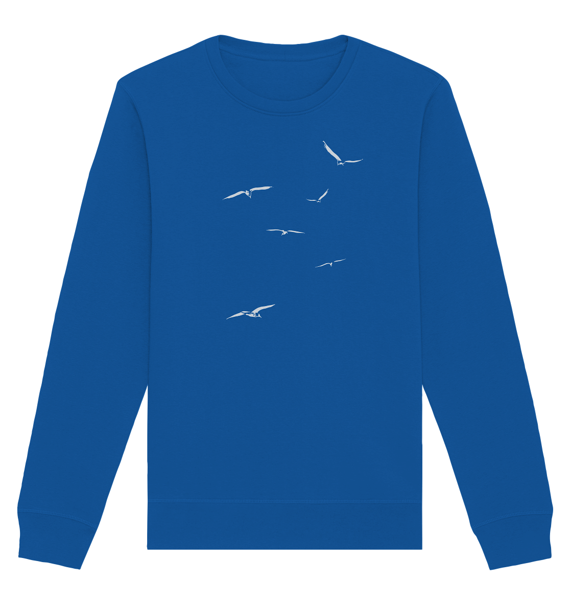 Vogelschwarm – Traum vom Fliegen - Organic Basic Unisex Sweatshirt