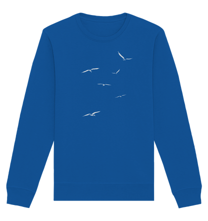 Vogelschwarm – Traum vom Fliegen - Organic Basic Unisex Sweatshirt