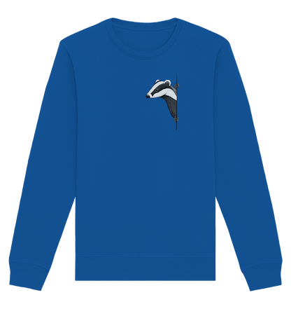 Lässiger Dachs Meister Grimbart - Organic Basic Unisex Sweatshirt