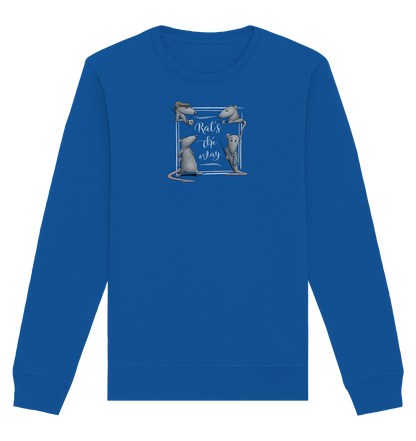Rat’s The Way Kaffeehaus Ratten - Organic Basic Unisex Sweatshirt