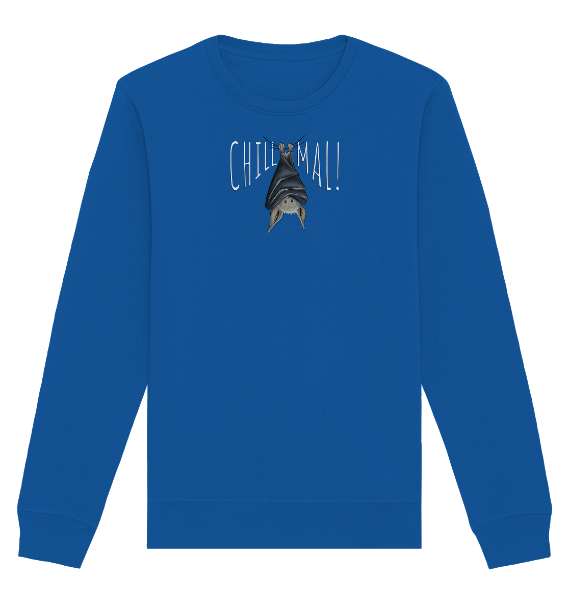 Chill Mal gemütliche Fledermaus - Organic Basic Unisex Sweatshirt