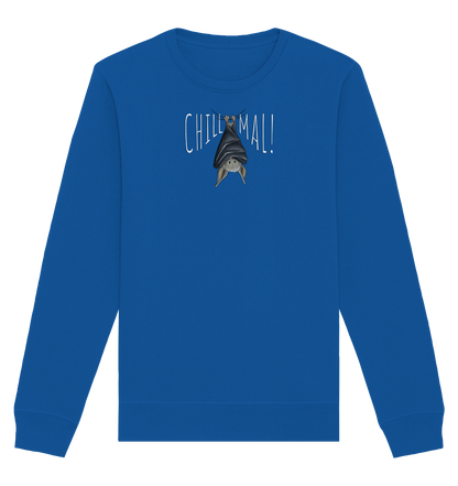 Chill Mal gemütliche Fledermaus - Organic Basic Unisex Sweatshirt
