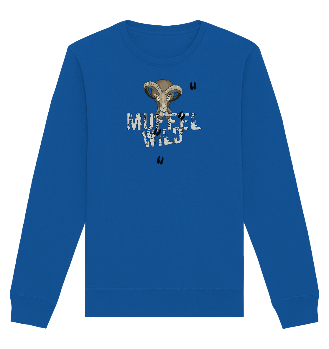Muffel Wild Mufflon - Organic Basic Unisex Sweatshirt