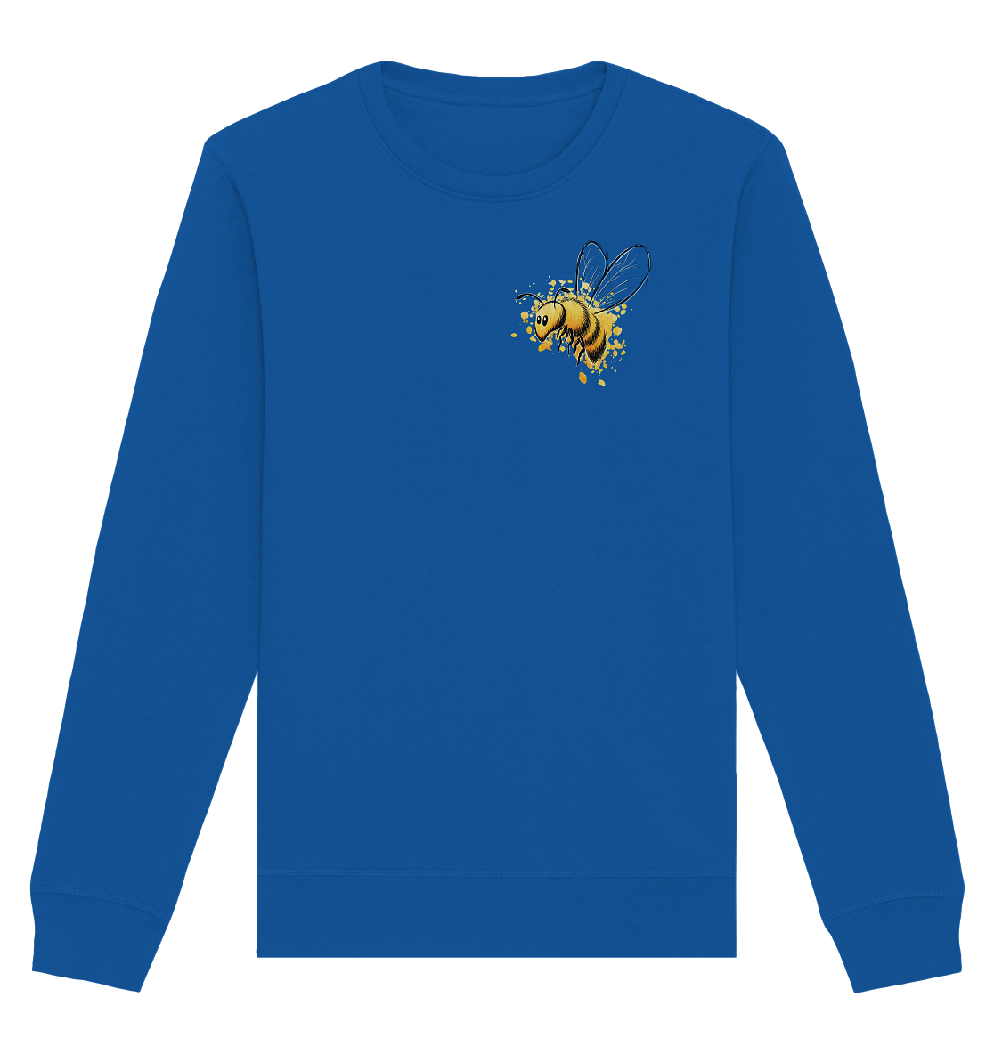 Lässige kleine Honig-Biene - Organic Basic Unisex Sweatshirt