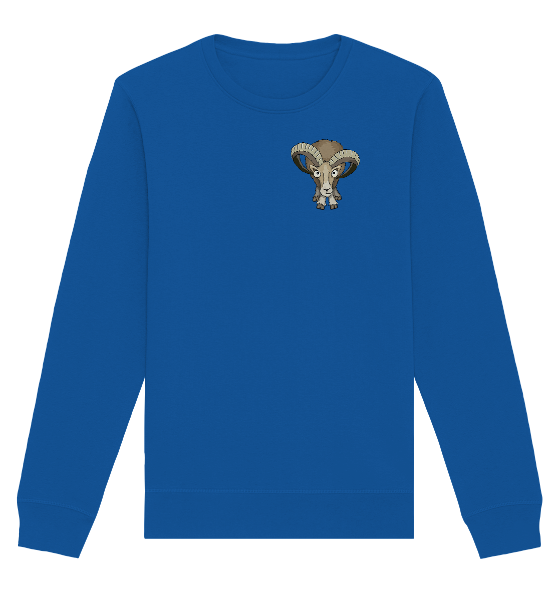 Bockiges Mufflon Widder Schafbock - Organic Basic Unisex Sweatshirt