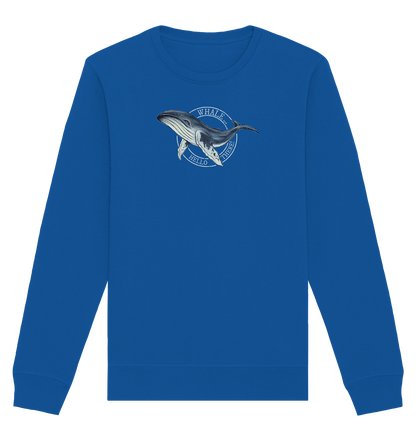 Whale, Hello There | Buckelwal - Organic Basic Unisex Sweatshirt