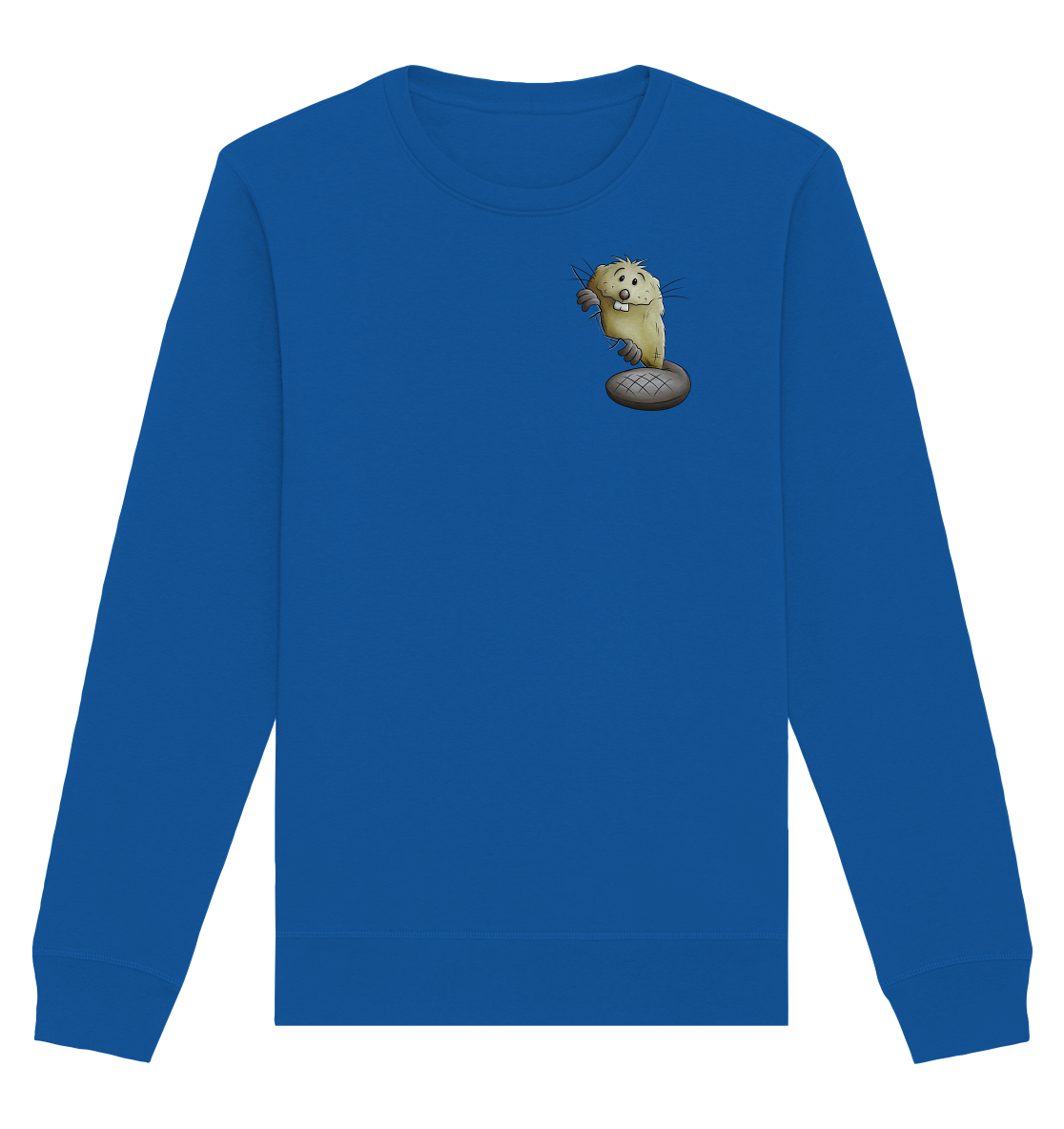 Lustiger frecher Biber - Organic Basic Unisex Sweatshirt