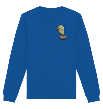 Lustiger frecher Biber - Organic Basic Unisex Sweatshirt