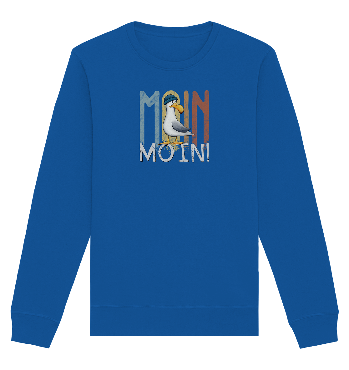 Moin Moin norddeutsche Möwe - Organic Basic Unisex Sweatshirt