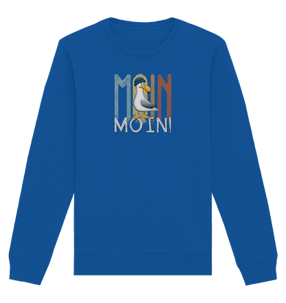 Moin Moin norddeutsche Möwe - Organic Basic Unisex Sweatshirt