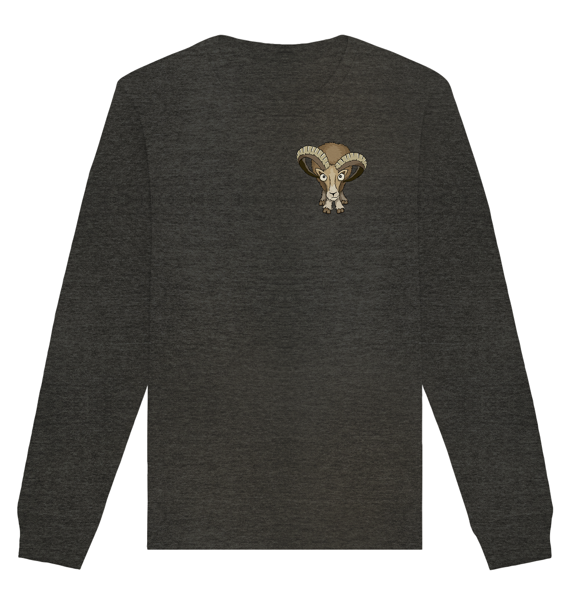 Bockiges Mufflon Widder Schafbock - Organic Basic Unisex Sweatshirt