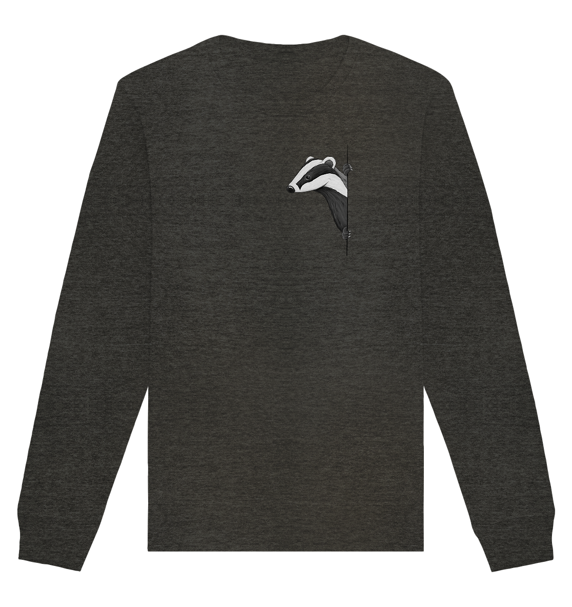 Lässiger Dachs Meister Grimbart - Organic Basic Unisex Sweatshirt
