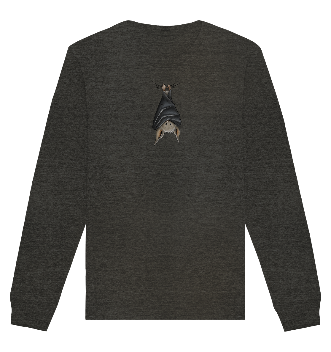 Lustig chillende Fledermaus - Organic Basic Unisex Sweatshirt