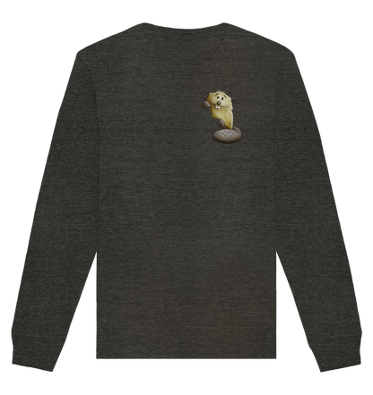 Lustiger frecher Biber - Organic Basic Unisex Sweatshirt
