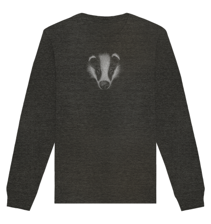 Kritzel-Kunst Dachs Illustration - Organic Basic Unisex Sweatshirt
