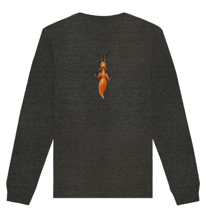 Rotes Eichhörnchen hängt ab - Organic Basic Unisex Sweatshirt