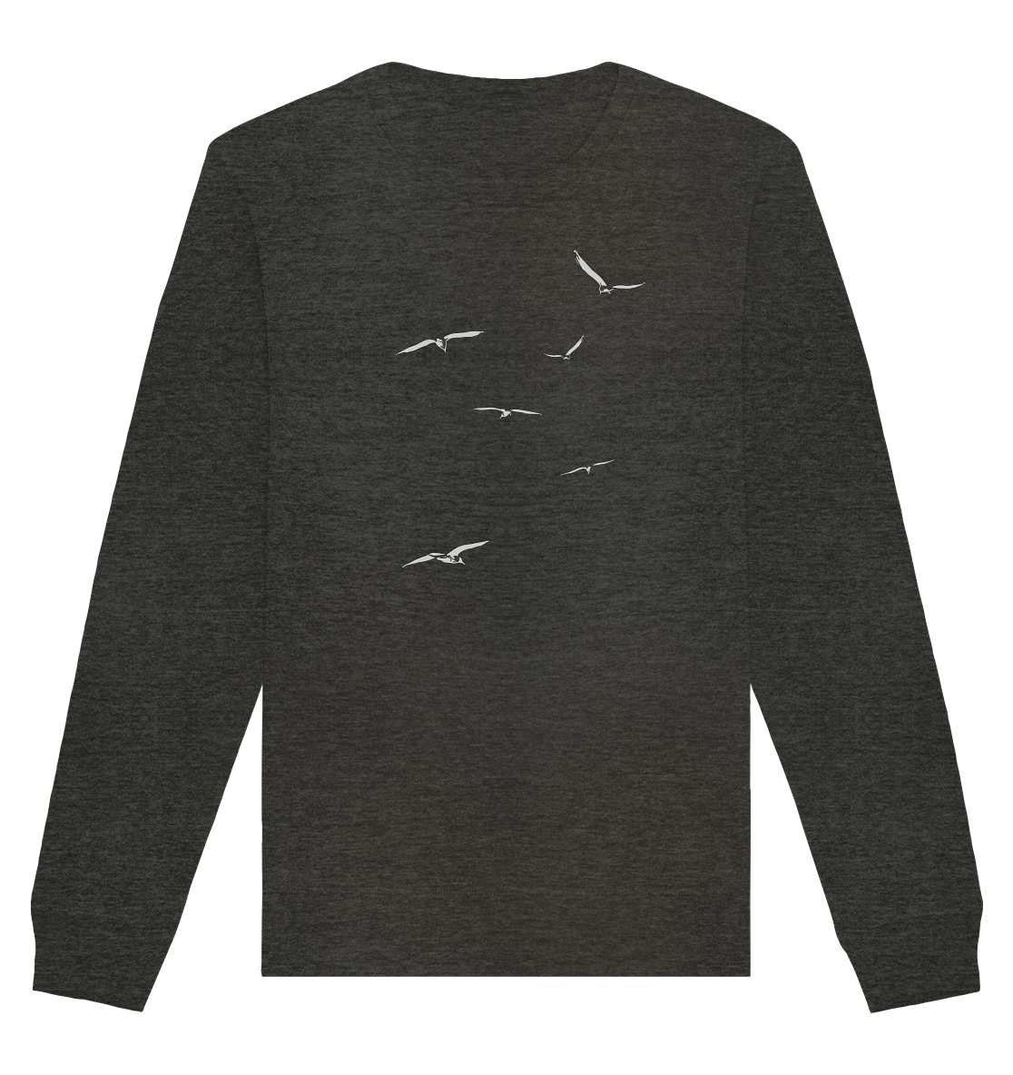 Vogelschwarm – Traum vom Fliegen - Organic Basic Unisex Sweatshirt