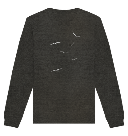 Vogelschwarm – Traum vom Fliegen - Organic Basic Unisex Sweatshirt