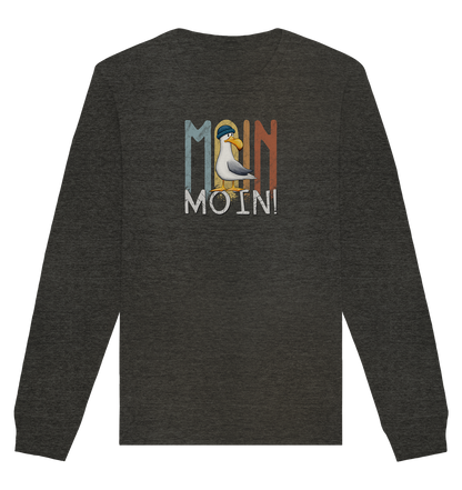Moin Moin norddeutsche Möwe - Organic Basic Unisex Sweatshirt