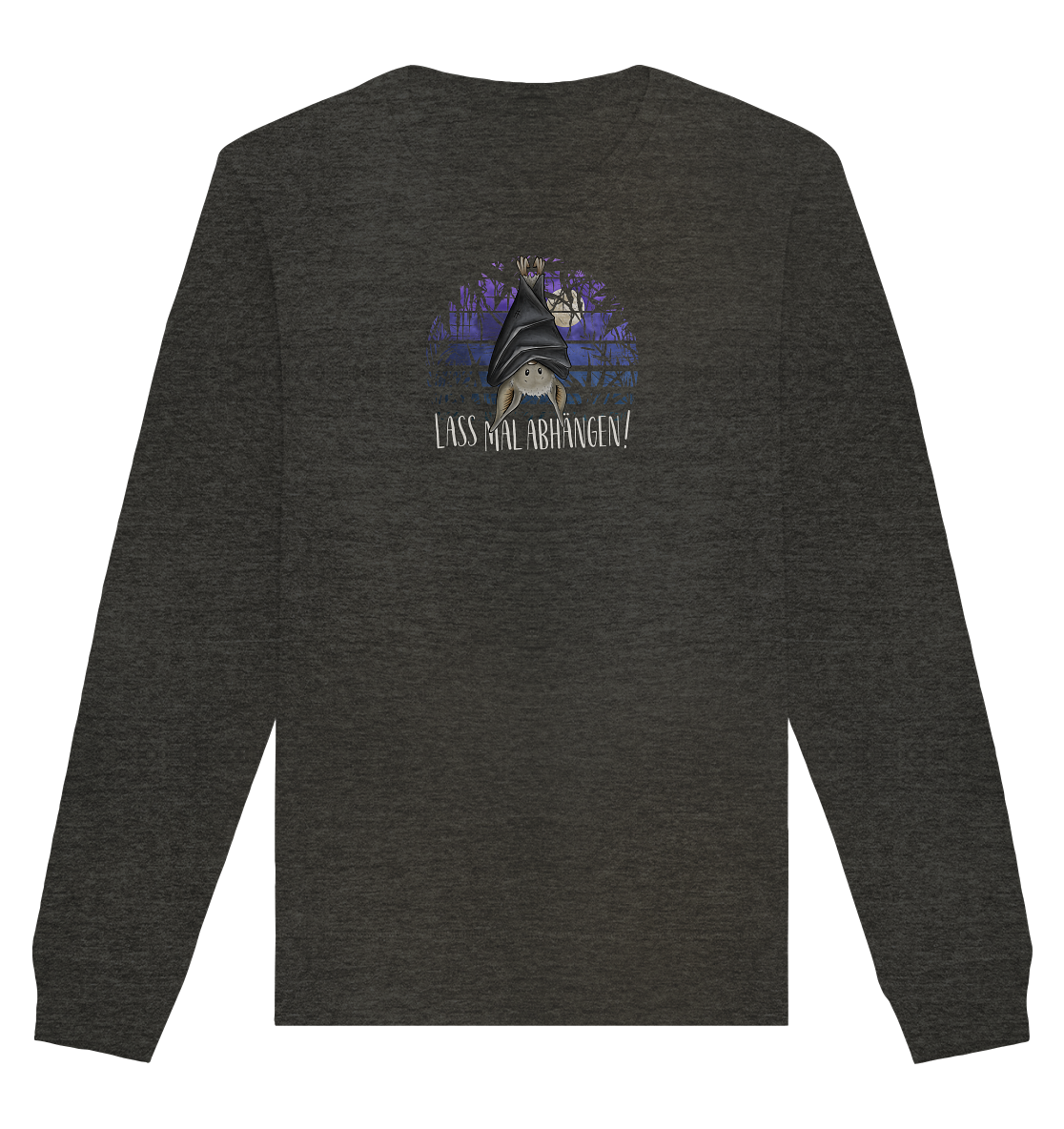 Lass mal abhängen Fledermaus - Organic Basic Unisex Sweatshirt