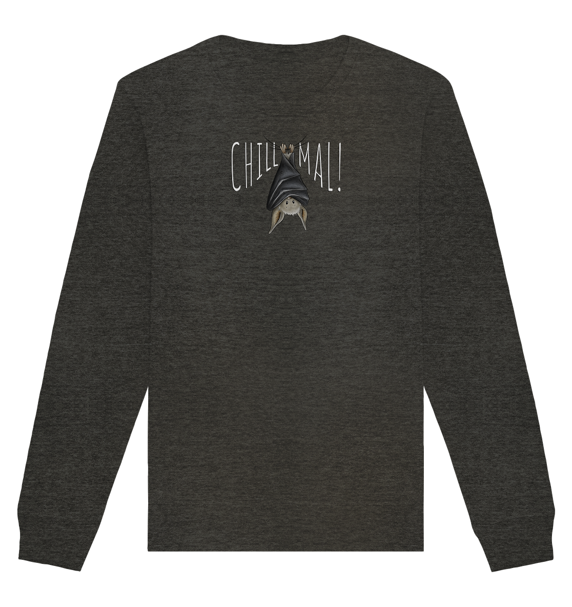 Chill Mal gemütliche Fledermaus - Organic Basic Unisex Sweatshirt