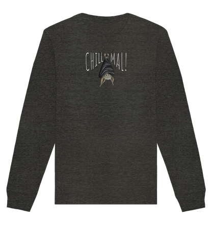 Chill Mal gemütliche Fledermaus - Organic Basic Unisex Sweatshirt