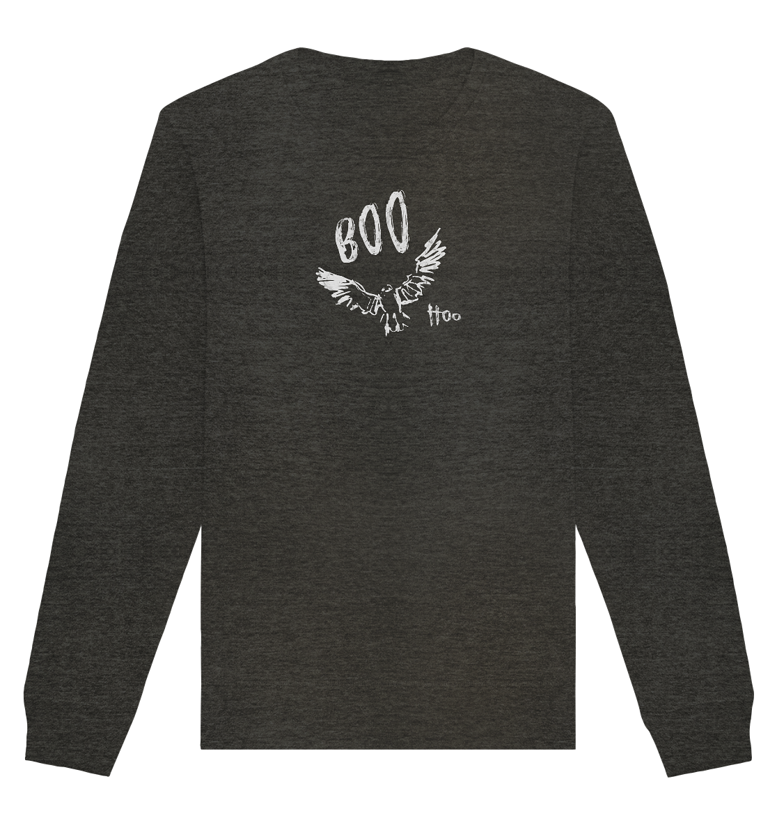 Boo Hoo! Fliegende Eule  - Organic Basic Unisex Sweatshirt