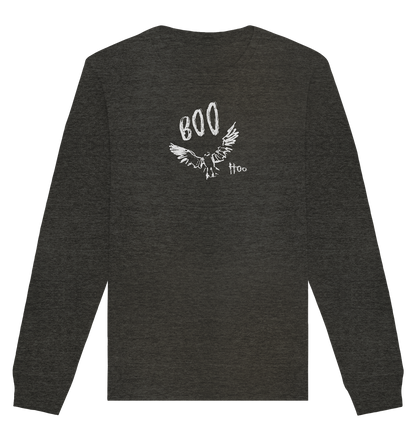 Boo Hoo! Fliegende Eule  - Organic Basic Unisex Sweatshirt