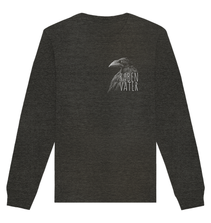 Rabenvater schwarzer Rabe Krähe - Organic Basic Unisex Sweatshirt