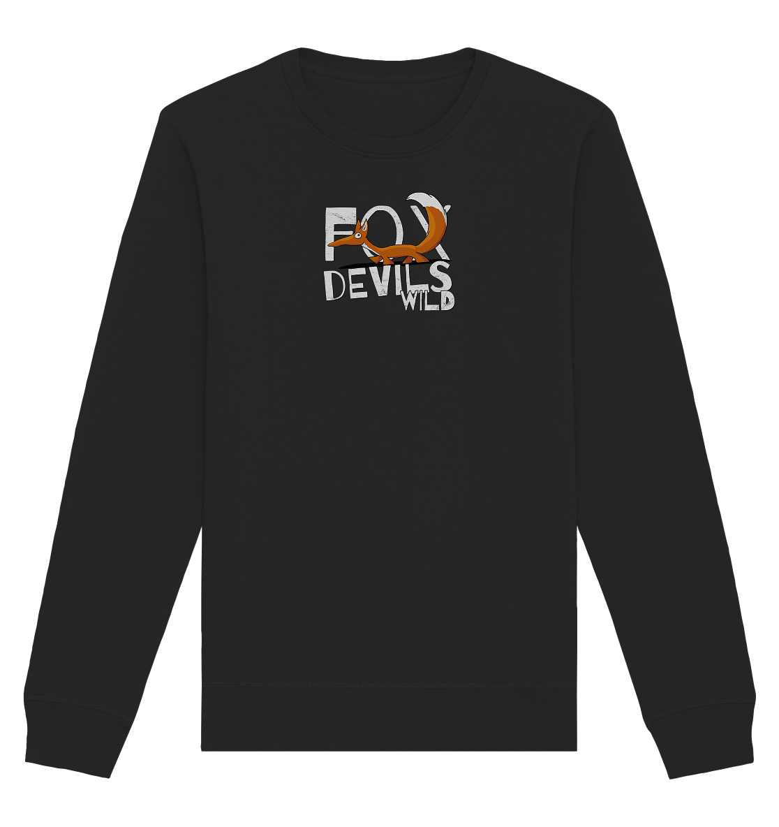 Fox-Devils-Wild Fuchs - Organic Basic Unisex Sweatshirt