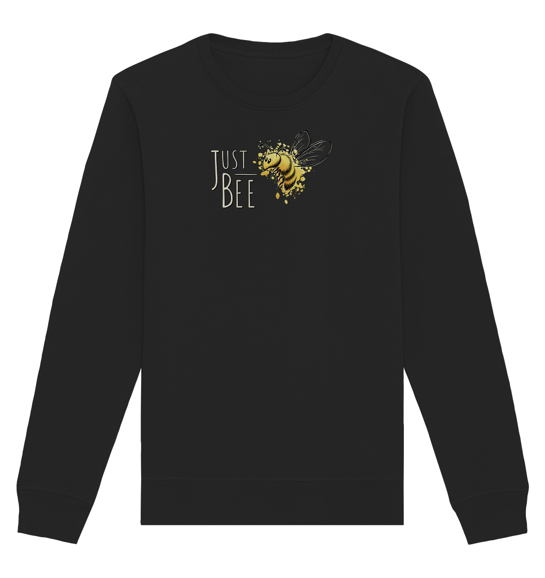 Just Bee, kleine Honig-Biene - Organic Basic Unisex Sweatshirt