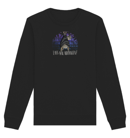 Lass mal abhängen Fledermaus - Organic Basic Unisex Sweatshirt