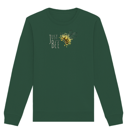 Just Bee, kleine Honig-Biene - Organic Basic Unisex Sweatshirt