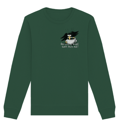 Der frühe Vogel kann mich mal | Kaffee Rabe - Organic Basic Unisex Sweatshirt