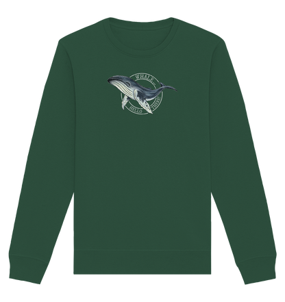 Whale, Hello There | Buckelwal - Organic Basic Unisex Sweatshirt