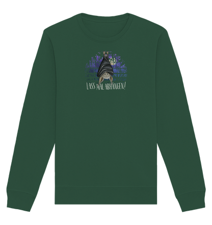 Lass mal abhängen Fledermaus - Organic Basic Unisex Sweatshirt
