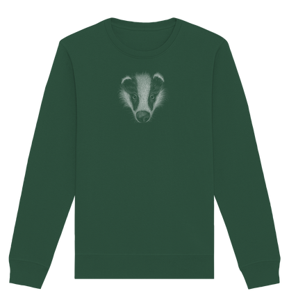 Kritzel-Kunst Dachs Illustration - Organic Basic Unisex Sweatshirt