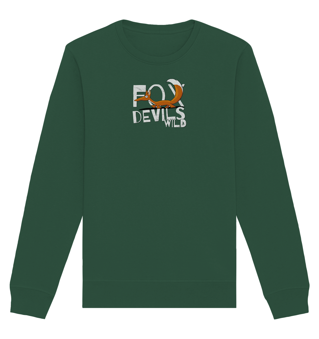 Fox-Devils-Wild Fuchs - Organic Basic Unisex Sweatshirt