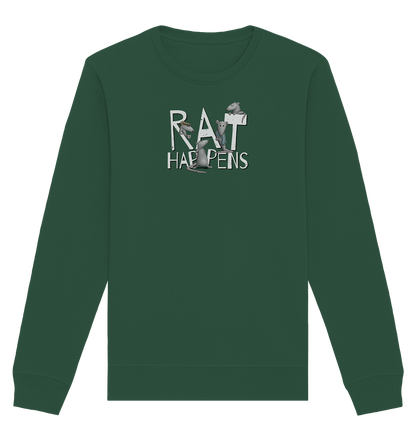 Rat Happens Ratten - Organic Basic Unisex Sweatshirt