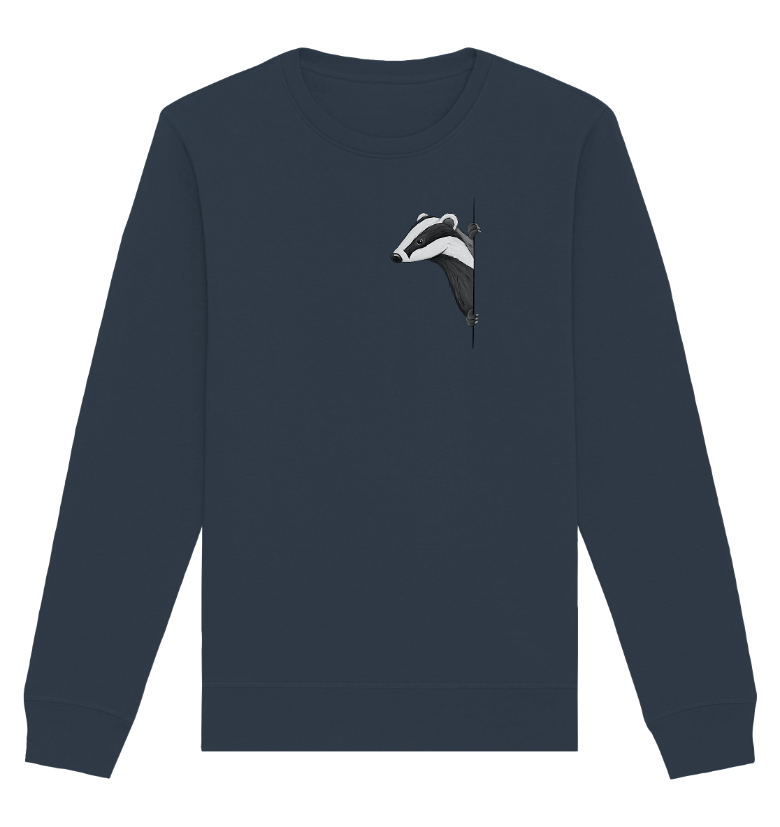 Lässiger Dachs Meister Grimbart - Organic Basic Unisex Sweatshirt